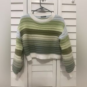 SHEIN LONG SLEEVE CROPPED SWEATER